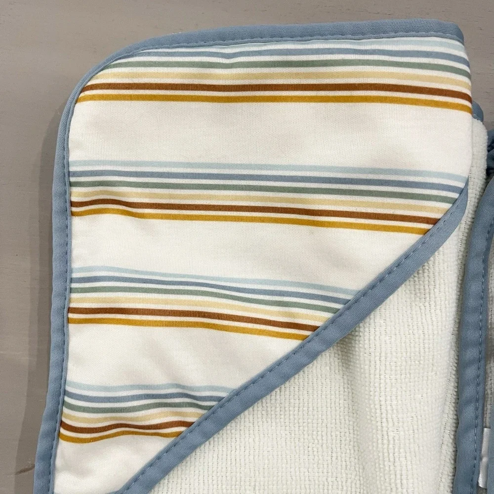 Kyle And Deena Baby Bath Towels 3 Pc Set Hooded